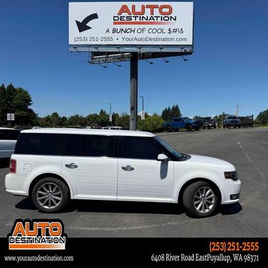 Oxford White 2019 Ford Flex Limited