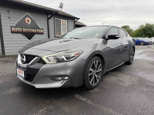 Gun Metallic 2017 Nissan Maxima 3.5 Platinum