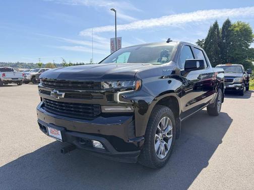 Black 2021 Chevrolet Silverado 1500 RST