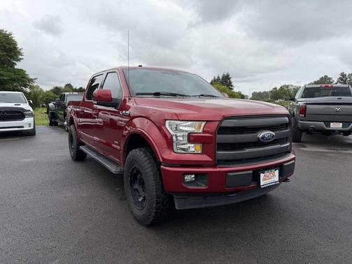 Ruby Red Metallic Tinted Clearcoat 2017 Ford F-150 Lariat