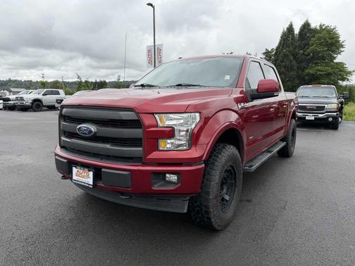 Ruby Red Metallic Tinted Clearcoat 2017 Ford F-150 Lariat