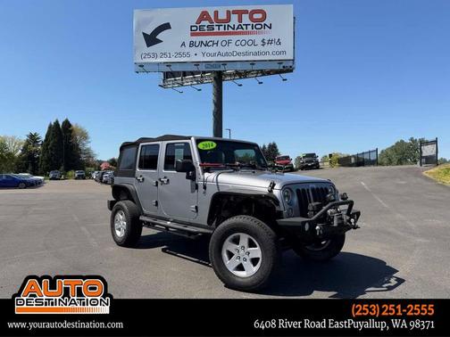 Billet Metallic Clearcoat 2014 Jeep Wrangler Unlimited Sport
