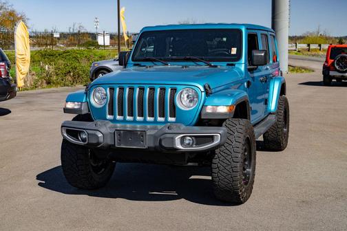 Black 2018 Jeep Wrangler Unlimited Sahara