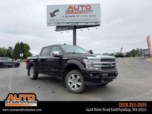 Magma Red Metallic 2018 Ford F-150 Platinum