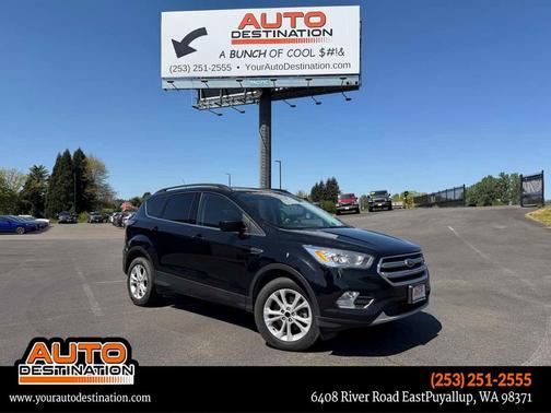 Shadow Black 2017 Ford Escape SE