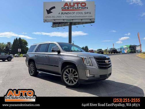 Satin Steel Metallic 2020 Cadillac Escalade Premium Luxury