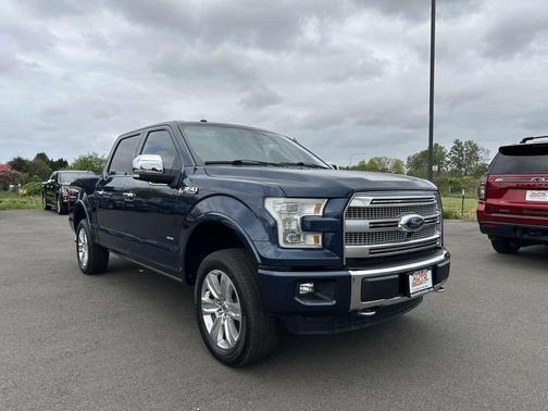 Blue Jeans Metallic 2016 Ford F-150 Platinum