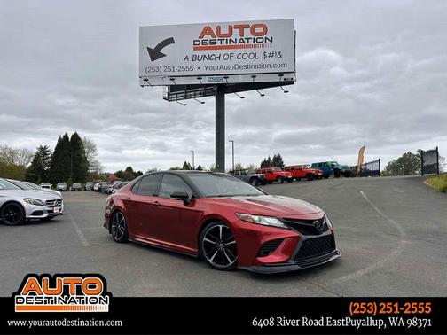 Ruby Flare Pearl 2018 Toyota Camry XSE