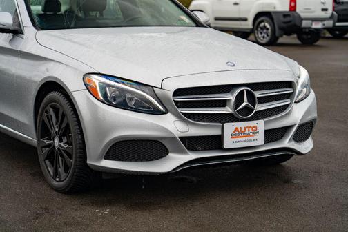 Iridium Silver Metallic 2015 Mercedes-Benz C-Class 4MATIC Sedan