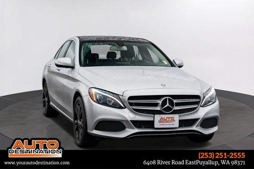 Iridium Silver Metallic 2015 Mercedes-Benz C-Class 4MATIC Sedan