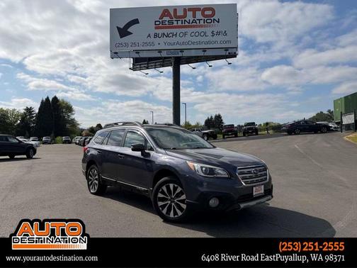 Carbide Gray Metallic 2017 Subaru Outback 3.6R Limited
