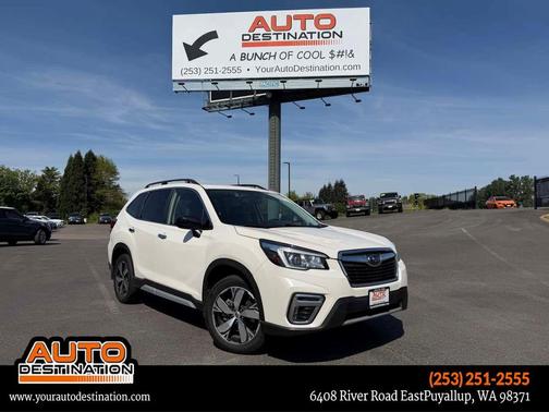 Crystal White Pearl 2019 Subaru Forester Touring