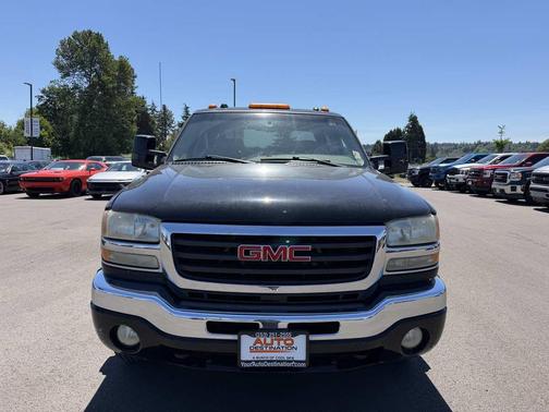 Onyx Black 2005 GMC Sierra 3500 SLT Crew Cab