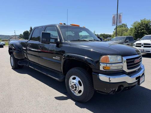 Onyx Black 2005 GMC Sierra 3500 SLT Crew Cab