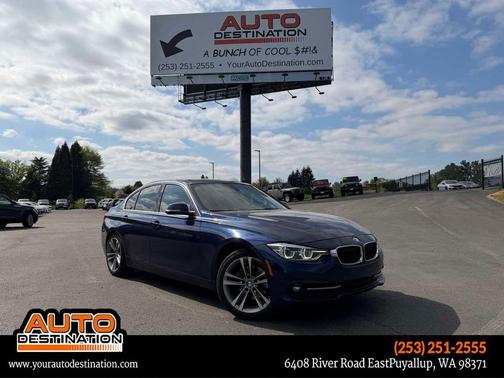 Mediterranean Blue Metallic 2018 BMW 330 330i