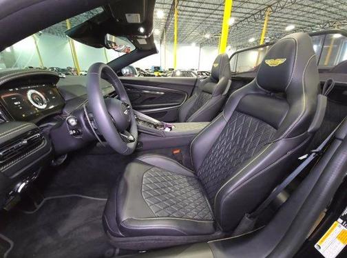 Black 2025 Aston Martin DB12 Volante