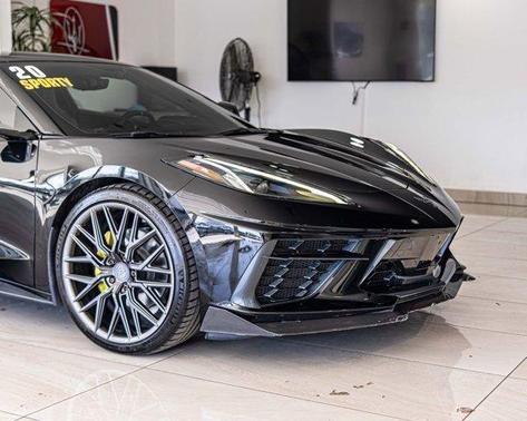 Black 2020 Chevrolet Corvette Stingray w/1LT