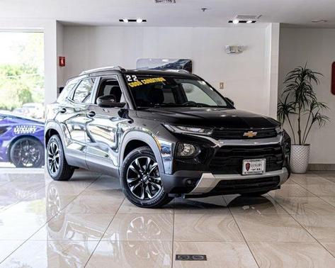 Mosaic Black Metallic 2022 Chevrolet Trailblazer LT