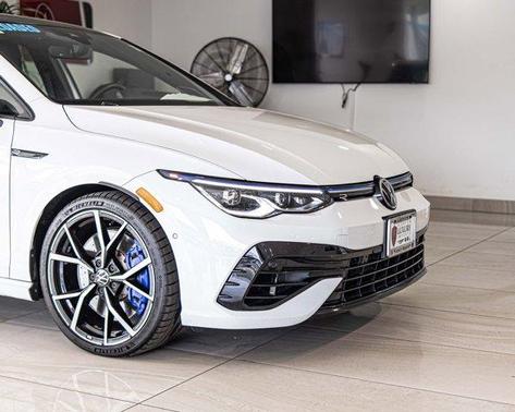 Pure White 2022 Volkswagen Golf R 2.0T