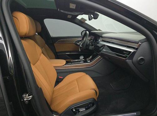 Mythos Black Metallic 2025 Audi A8 L 55