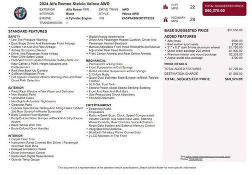 2024 Alfa Romeo Stelvio Veloce