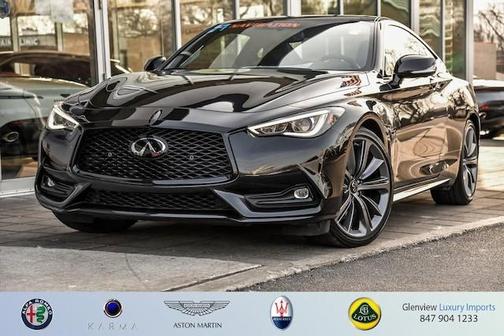 Photo 1 of 31 of 2021 INFINITI Q60 3.0t Red Sport 400