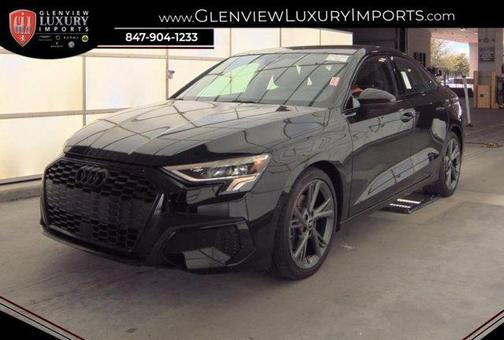 Brilliant Black 2024 Audi A3 40 Premium