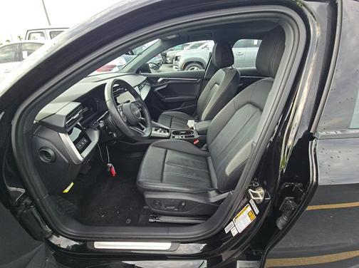 Brilliant Black 2024 Audi A3 40 Premium