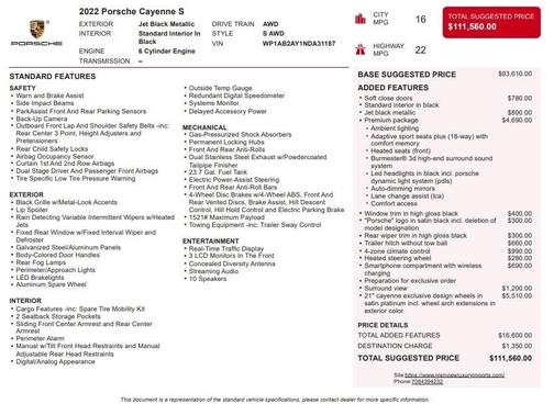 2022 Porsche Cayenne