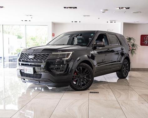 Shadow Black 2016 Ford Explorer Platinum