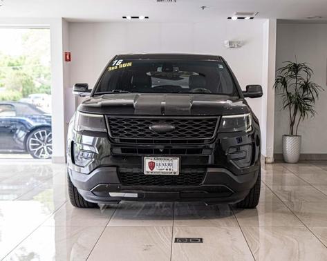 Shadow Black 2016 Ford Explorer Platinum