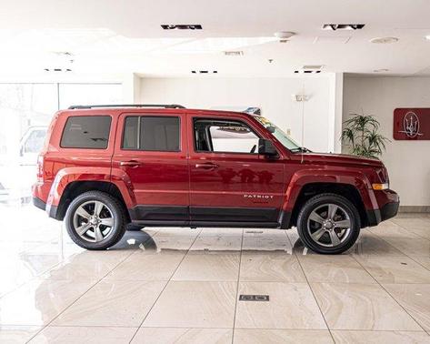 Deep Cherry Red Crystal Pearlcoat 2015 Jeep Patriot High Altitude