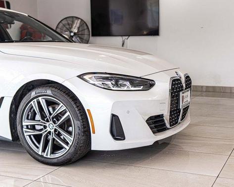 White Metallic 2024 BMW 430 Gran Coupe i xDrive