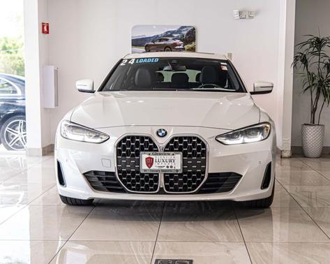White Metallic 2024 BMW 430 Gran Coupe i xDrive