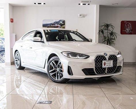 White Metallic 2024 BMW 430 Gran Coupe i xDrive
