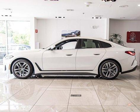 White Metallic 2024 BMW 430 Gran Coupe i xDrive