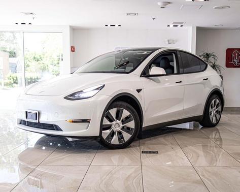 White 2021 Tesla Model Y Long Range