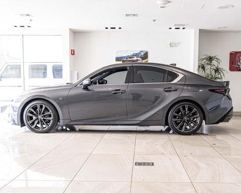 Cloudburst Gray 2025 Lexus IS 350 F SPORT Design