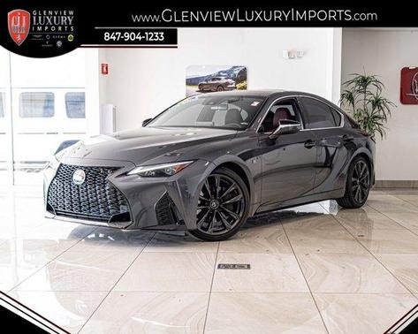 Cloudburst Gray 2025 Lexus IS 350 F SPORT Design