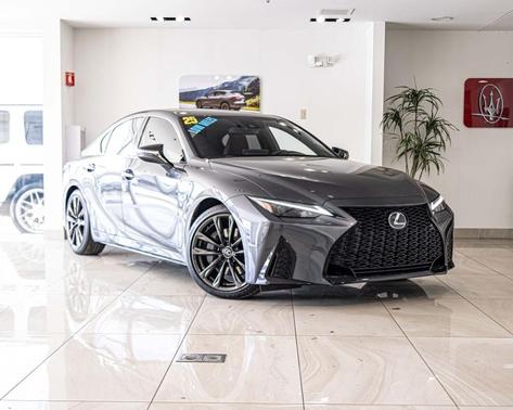 Cloudburst Gray 2025 Lexus IS 350 F SPORT Design