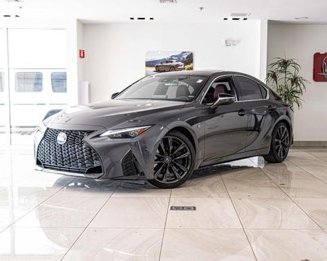 Cloudburst Gray 2025 Lexus IS 350 F SPORT Design