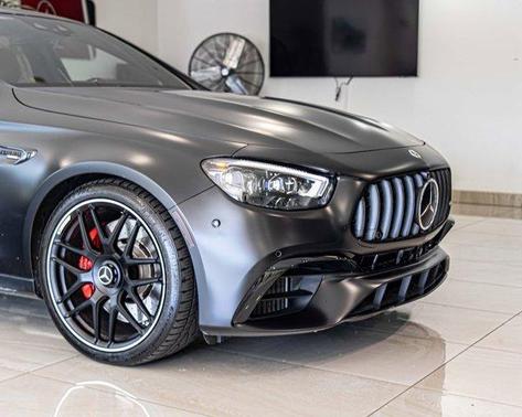Obsidian Black Metallic 2023 Mercedes-Benz AMG E 63 S 4MATIC