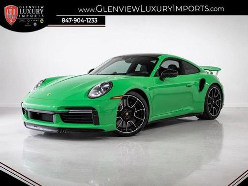 Python Green 2023 Porsche 911 Turbo S