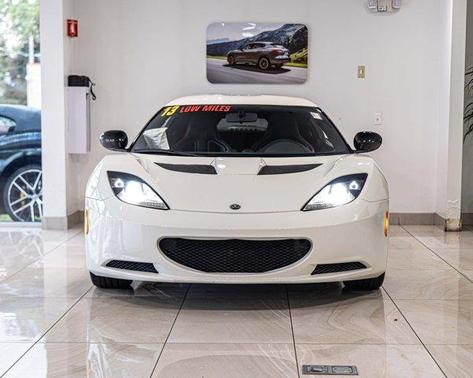 White 2013 Lotus Evora S