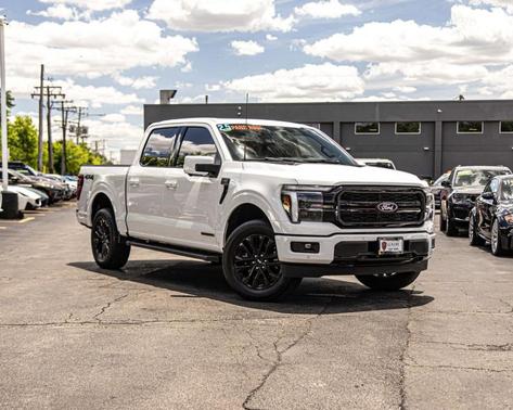 White 2025 Ford F-150 Lariat