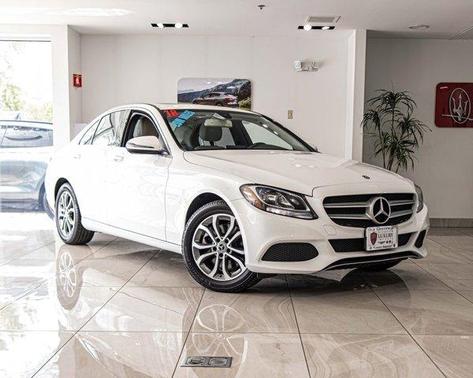 White 2018 Mercedes-Benz C-Class C 300 4MATIC