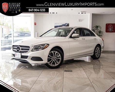 White 2018 Mercedes-Benz C-Class C 300 4MATIC