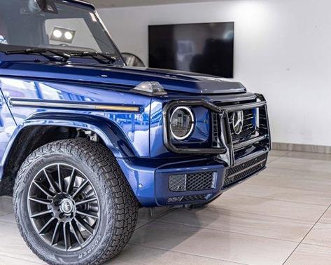 Brilliant Blue Metallic 2020 Mercedes-Benz G-Class G 550 4MATIC