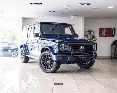 Brilliant Blue Metallic 2020 Mercedes-Benz G-Class G 550 4MATIC