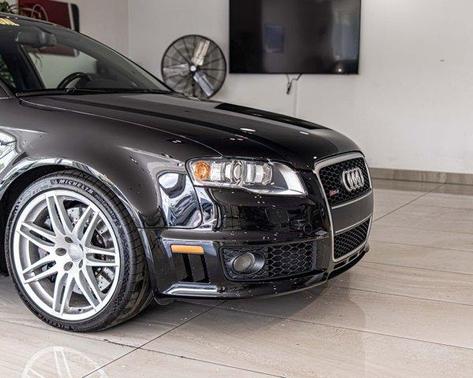 Black 2008 Audi RS 4 4.2 quattro L